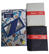 Siyaram's Striped Shirt & Trouser Combo Fabric
