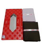 Raymond Unstitched Cotton Blend Shirt & Trouser Fabric.