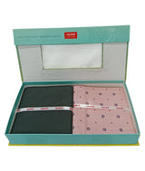 Raymond Unstitched Cotton Blend Shirt & Trouser Fabric.