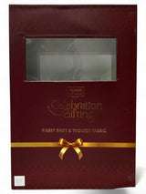 Raymond Unstitched Cotton Blend Shirt & Trouser Fabric.