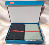 Raymond Unstitched Cotton Checkered Shirt & Trouser Fabric