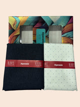 Siyaram"s Cotton Blend Printed Shirt & Trouser Fabric