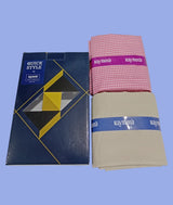 Raymond Unstitched Viscose Rayon Shirt & Trouser Fabric Checkered