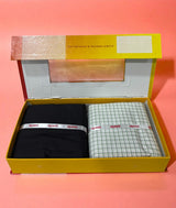 Raymond Unstitched Cotton Blend Shirt & Trouser Fabric.