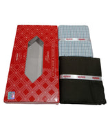 Raymond Unstitched Cotton Blend Shirt & Trouser Fabric.