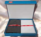 Raymond Unstitched Cotton Checkered Shirt & Trouser Fabric