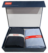 Raymond Unstitched Cotton Checkered Shirt & Trouser Fabric.