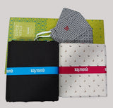 Raymond Unstitched Cotton Shirt & Trouser Fabric.