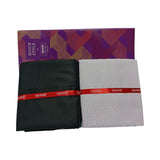 Raymond Unstitched Cotton Checkered Shirt & Trouser Fabric.