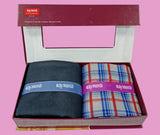 Raymond Unstitched Viscose Rayon Shirt & Trouser Fabric Checkered