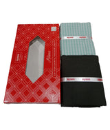 Raymond Unstitched Cotton Blend Shirt & Trouser Fabric.