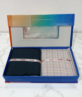 Raymond Unstitched Cotton Blend Shirt & Trouser Fabric.