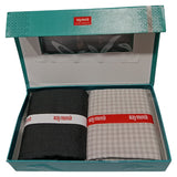 Raymond Unstitched Cotton Blend Shirt & Trouser Fabric.