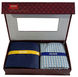 Raymond Unstitched Cotton Checkered Shirt & Trouser Fabric