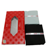 Raymond Unstitched Cotton Blend Shirt & Trouser Fabric.