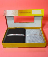 Raymond Unstitched Cotton Blend Shirt & Trouser Fabric.