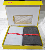 Raymond Unstitched Cotton Checkered Shirt & Trouser Fabric