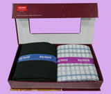 Raymond Unstitched Viscose Rayon Shirt & Trouser Fabric Checkered