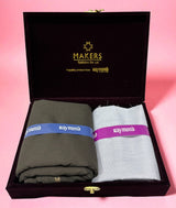 Raymond Unstitched Viscose Rayon Shirt & Trouser Fabric Solid