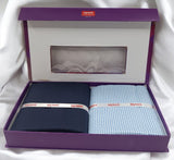 Raymond Unstitched Cotton Checkered Shirt & Trouser Fabric