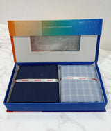 Raymond Unstitched Cotton Blend Shirt & Trouser Fabric.