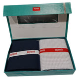 Raymond Unstitched Cotton Blend Shirt & Trouser Fabric.