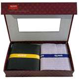 Raymond Unstitched Cotton Checkered Shirt & Trouser Fabric