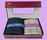 Raymond Unstitched Viscose Rayon Shirt & Trouser Fabric Checkered