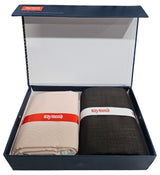 Raymond Unstitched Cotton Checkered Shirt & Trouser Fabric.