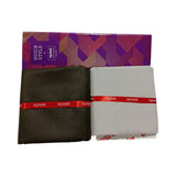 Raymond Unstitched Cotton Checkered Shirt & Trouser Fabric.