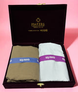 Raymond Unstitched Viscose Rayon Shirt & Trouser Fabric Solid