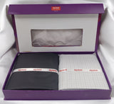 Raymond Unstitched Cotton Checkered Shirt & Trouser Fabric