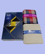 Raymond Unstitched Viscose Rayon Shirt & Trouser Fabric Checkered