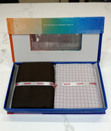 Raymond Unstitched Cotton Blend Shirt & Trouser Fabric.