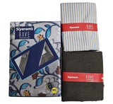 Siyaram's Striped Shirt & Trouser Combo Fabric