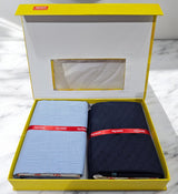 Raymond Unstitched Cotton Checkered Shirt & Trouser Fabric