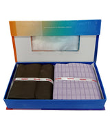 Raymond Unstitched Cotton Blend Shirt & Trouser Fabric.