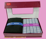 Raymond Unstitched Viscose Rayon Shirt & Trouser Fabric Checkered