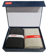 Raymond Unstitched Cotton Checkered Shirt & Trouser Fabric.