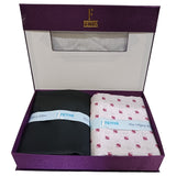 Fabulous Fetiya Unstitched Lycra Blend Shirt & Trouser Fabric Solid