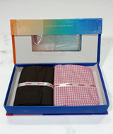 Raymond Unstitched Cotton Blend Shirt & Trouser Fabric.