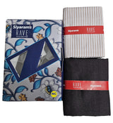 Siyaram's Striped Shirt & Trouser Combo Fabric