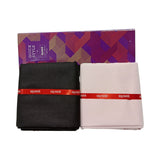 Raymond Unstitched Cotton Checkered Shirt & Trouser Fabric.