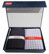 Raymond Unstitched Cotton Checkered Shirt & Trouser Fabric.