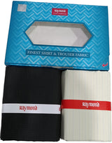 Raymond Unstitched Cotton Checkered Shirt & Trouser Fabric