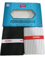 Raymond Unstitched Cotton Checkered Shirt & Trouser Fabric