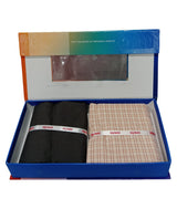Raymond Unstitched Cotton Blend Shirt & Trouser Fabric.