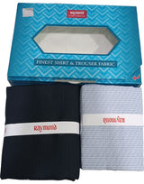 Raymond Unstitched Cotton Checkered Shirt & Trouser Fabric