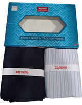 Raymond Unstitched Cotton Checkered Shirt & Trouser Fabric