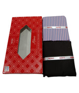 Raymond Unstitched Cotton Blend Shirt & Trouser Fabric.
